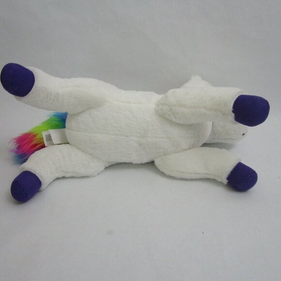 Sound n Light Animatronics 12" White Rainbow Unicorn Plush Magical Chime Sound - Picture 5 of 8